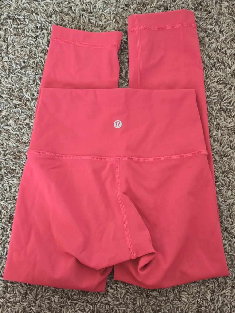 Lululemon Wunder Under Crop (Hi-Rise) in Vintage Rose